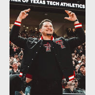 Patrick Mahomes Houston v Texas Tech Jacket Jacket unisex detail view 2 | Dash Racegear — Patrick Mahomes Throwback Texas Tech Jacket – Iconic Look