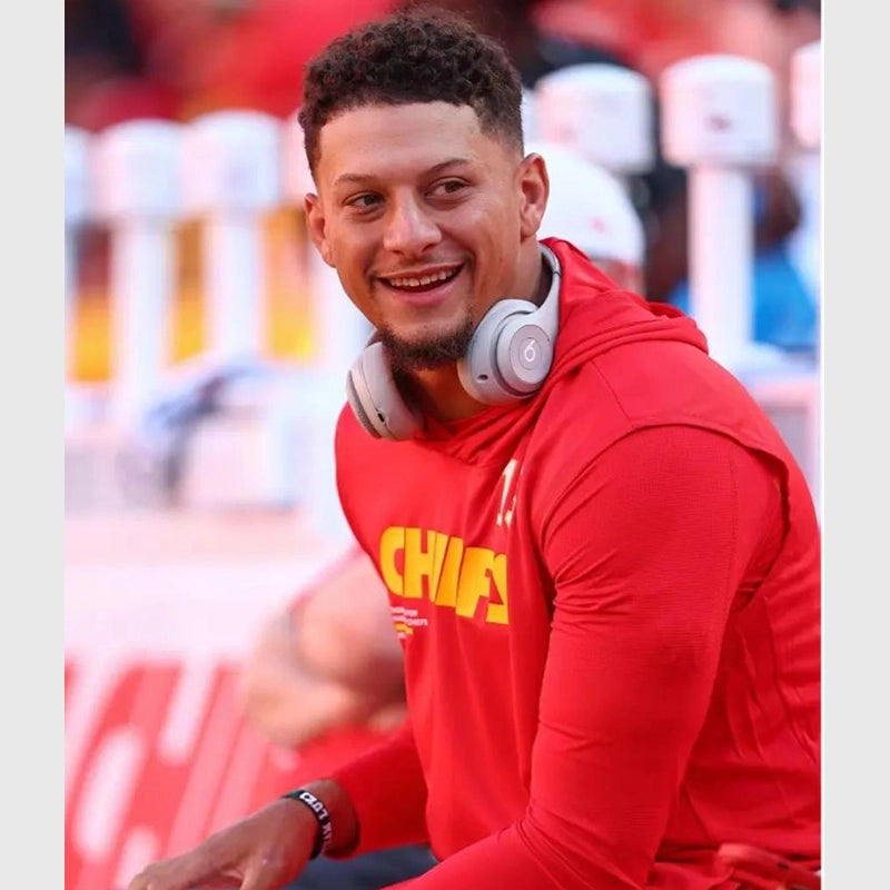 Patrick Mahomes Preseason 2025 Sleeveless Hoodie Hoodie unisex detail view 2 | Dash Racegear — Sorbetta Oversized Full Zip Pullover – The North Face Casual Fit