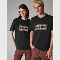 Paul Smith x Oasis Black Stripe Logo T-Shirt Shirt unisex detail view 2 | Dash Racegear — Paul Smith Oasis Black Stripe Logo T Shirt