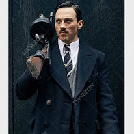 Peaky Blinders Matteo Trench Coat Coat unisex detail view 2 | Dash Racegear — Peaky Blinders Matteo Trench Coat