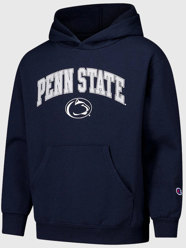 Penn State Hoodie Hoodie unisex detail view 2 | Dash Racegear — Navy blue Penn State Nittany Lions Campus Hoodie, cozy unisex fit perfect for students and fans alike.