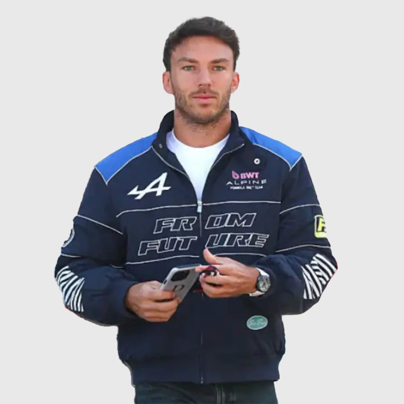 Pierre Gasly F1 Grand Prix of Italy Jacket Jacket unisex detail view 4 | Dash Racegear — Pierre Gasly F1 Racing Jacket – Italy Grand Prix Special Edition