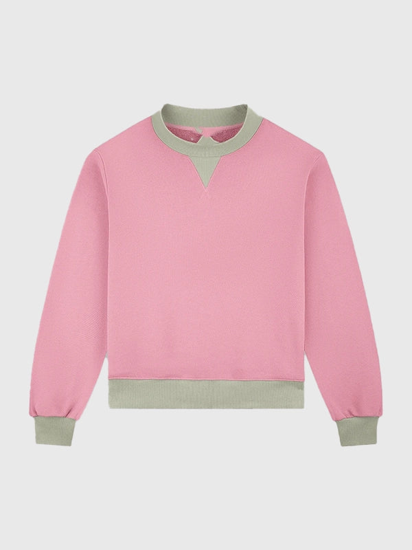 Parke Summerland Two Tone Classic Mockneck Sweatshirt Sweatshirt unisex detail view 4 | Dash Racegear — Parke 2026 sweatshirt with classic mockneck design and dual color finish for easy daily wear.