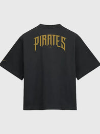 Pittsburgh Pirates 2026 City Connect Pocket Boxy T-Shirt Shirt unisex detail view 3 | Dash Racegear — Pittsburgh Pirates 2026 Nike City Connect tee, boxy silhouette and pocket design, great for modern fan outfits.