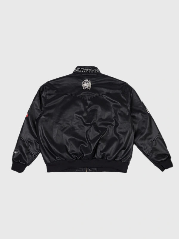 Plus 44 Rodeo Moto Jacket Jacket unisex detail view 2 | Dash Racegear — Iconic Plus 44 Rodeo biker-style jacket for urban looks