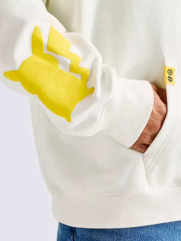 Target x Pokémon Gotta Catch Em All Hoodie Hoodie unisex detail view 4 | Dash Racegear — Gotta Catch Em All Pokémon hoodie cream, Target 30th Anniversary edition with relaxed unisex street fit.