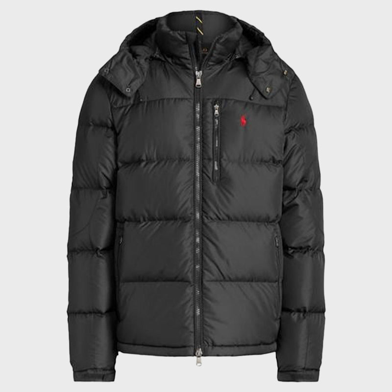 Polo Ralph Lauren Puffer Down Jacket Jacket unisex detail view 3 | Dash Racegear — Polo Ralph Lauren Puffer Down Jacket Black