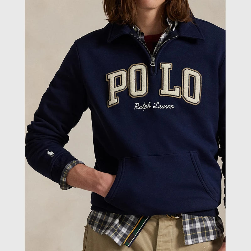 Mark Lee Polo Ralph Lauren Quarter-Zip Sweatshirt Sweatshirt unisex detail view 5 | Dash Racegear — Mark Lee street style Polo Ralph Lauren sweatshirt