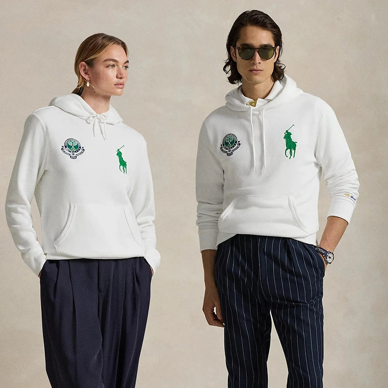 Ralph Lauren US Open 20th Anniversary Hoodie Hoodie unisex detail view 2 | Dash Racegear — Polo Ralph Lauren’s special 20th anniversary hoodie made for the US Open
