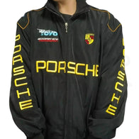Porsche Formula 1 Racing Embroidered Bomber Jacket | Dash Racegear