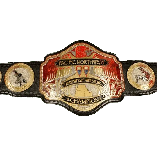 Portland Wrestling Uncut Pacific Northwest Title championship belt - 1 | Dash Racegear