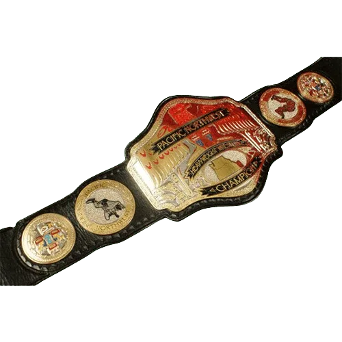 Portland Wrestling Uncut Pacific Northwest Title championship belt - 2 | Dash Racegear