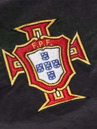 Portugal 1990 Retro Football Jacket Jacket unisex detail view 3 | Dash Racegear — Portugal 1990 retro unisex jacket from Copa Football blending iconic vintage aesthetics with modern casual comfort.