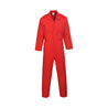 Portwest Liverpool Zipped Coverall - 4X - Large / Euro 66 - Red