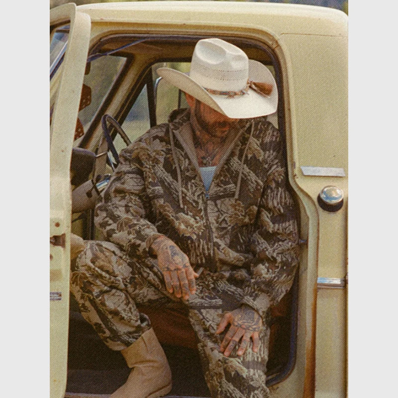 Post Malone Skims Realtree Camo Hoodie Hoodie unisex detail view 2 | Dash Racegear — Post Malone Graphic Hoodie – Skims Realtree Camo Cozy Apparel