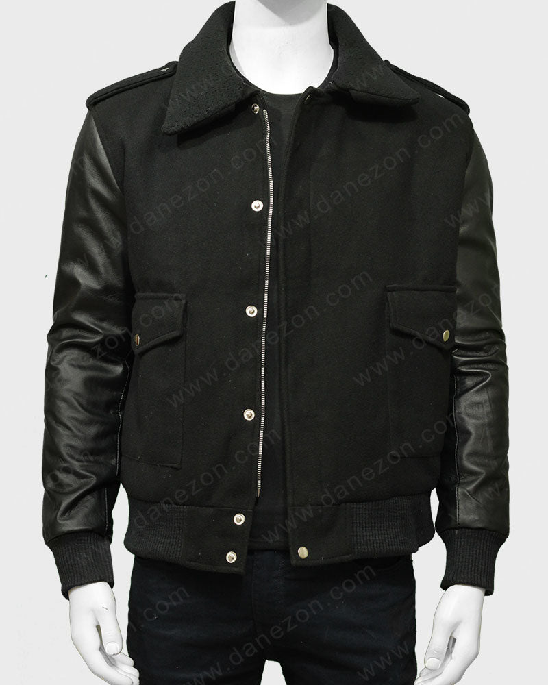 Power Book II Ghost Tariq St Patrick Bomber Jacket Bomber Jacket unisex detail view 2 | Dash Racegear — Tariq Power Book 2 Bomber Jacket