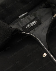 Power Book II Ghost Tariq St Patrick Bomber Jacket Bomber Jacket unisex detail view 3 | Dash Racegear — Ghost Tariq St Patrick Black Bomber Jacket