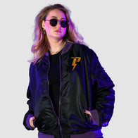 Cakeworthy Powerline Bomber Jacket Bomber Jacket unisex detail view 6 | Dash Racegear — Cakeworthy jacket inspired by Powerline concert look