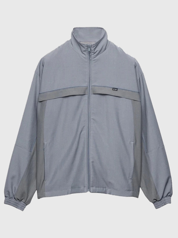 Drake New York City Prada Mohair Jacket Jacket unisex detail view 4 | Dash Racegear — Prada Rapper Drake New York City Grey Mohair Wool Track Jacket featuring premium comfort and refined luxury-inspired everyday style.