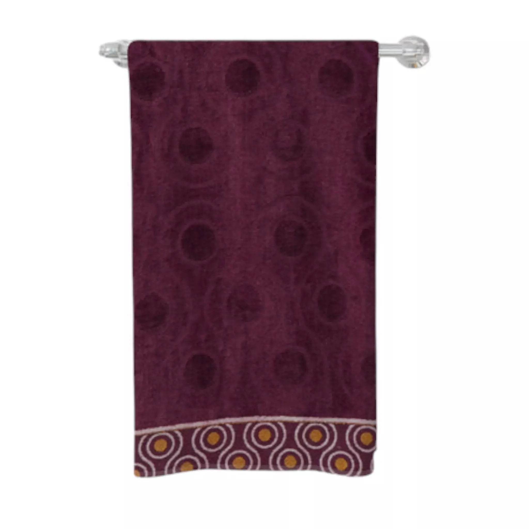Premium Quality Soft Cotton Towel (Purple) - Dash Racegear Store
