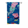 Printed Microfabric Towel - LARGE (27 X 54 INCHES)