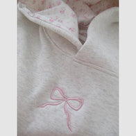 PrisanaBay Bow Hoodie Hoodie unisex detail view 5 | Dash Racegear — Bow-decorated hoodie offering soft comfort and modern flair