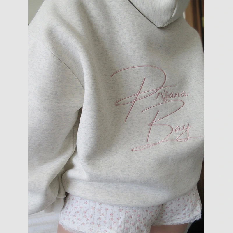 PrisanaBay Bow Hoodie Hoodie unisex detail view 2 | Dash Racegear — Stylish bow-accented hoodie from PrisanaBay collection