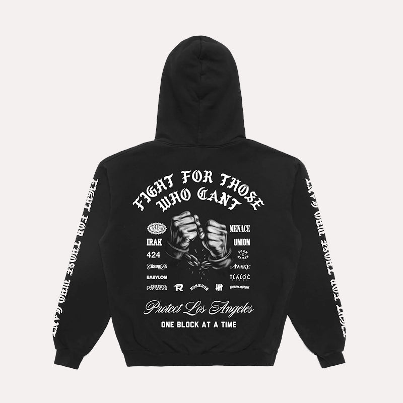 Born x Raised Protect LA Hoodie Hoodie unisex detail view 2 | Dash Racegear — Street Essential – Protect LA Hoodie by Born x Raised