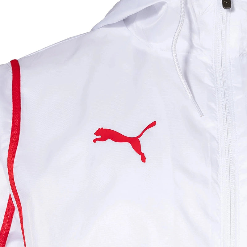 Puma Girona FC Pre Match Jacket Jacket unisex detail view 4 | Dash Racegear — Puma Girona FC Jacket – Comfortable Pre Match Gear