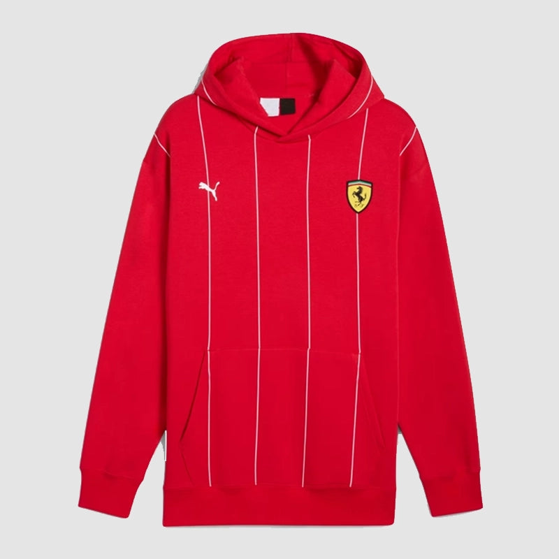 Puma Scuderia Ferrari HP Race Premium Hoodie Hoodie unisex detail view 4 | Dash Racegear — Scuderia Ferrari Puma Hoodie – HP Race Performance Look