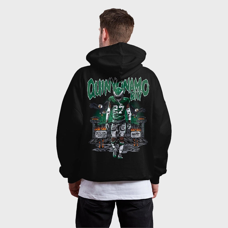 Quinyonamo Bay Hoodie Hoodie unisex detail view 3 | Dash Racegear — Quinyonamo Bay Apparel – Classic Hoodie with an Edgy Twist