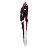 RACECHICK FIERCE TWO - PIECE WOMEN'S AUTO RACING SUIT SFI 3.2A/5 (BLACK/PINK)