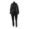 RACECHICK FIERCE WOMEN'S AUTO RACING SUIT SFI 3.2A/1 (BLACK/WHITE) - 4X - Large / Euro 66