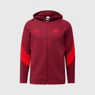 Red Bull Puma Evostripe Hooded Jacket Jacket unisex detail view 5 | Dash Racegear — Front-facing image of Red Bull Racing Puma hooded zip-up jacket