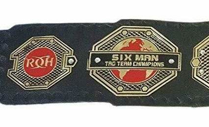 ROH Six Man World Tag Team Wrestling Champion Belt - 5 | Dash Racegear