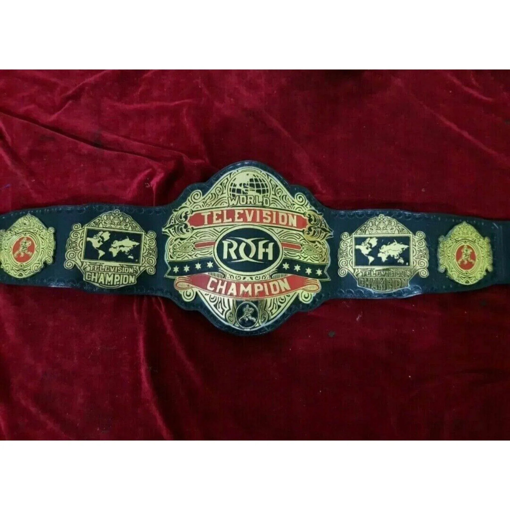 ROH World Television Championship Inspired Title Belt - 3 | Dash Racegear