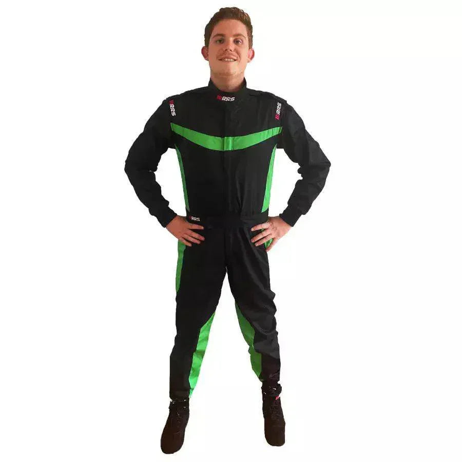 RRS ONE RACING / WORKSHOP SUIT (WITHOUT FIA) - 4X - Large / Euro 66 - Black