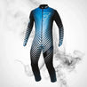 Ski Race Suit ENERGIAPURA Active padded - XXL - Active black/Turquoise