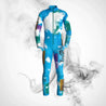 Ski Race Suit ENERGIAPURA Active padded - XXL - Racing suit Cielo