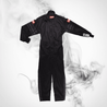 RaceQuip Black Suit Single Layer Kids - KIDS - XXL 14 - 16 - PURPLE - Black - DRG - 67571014