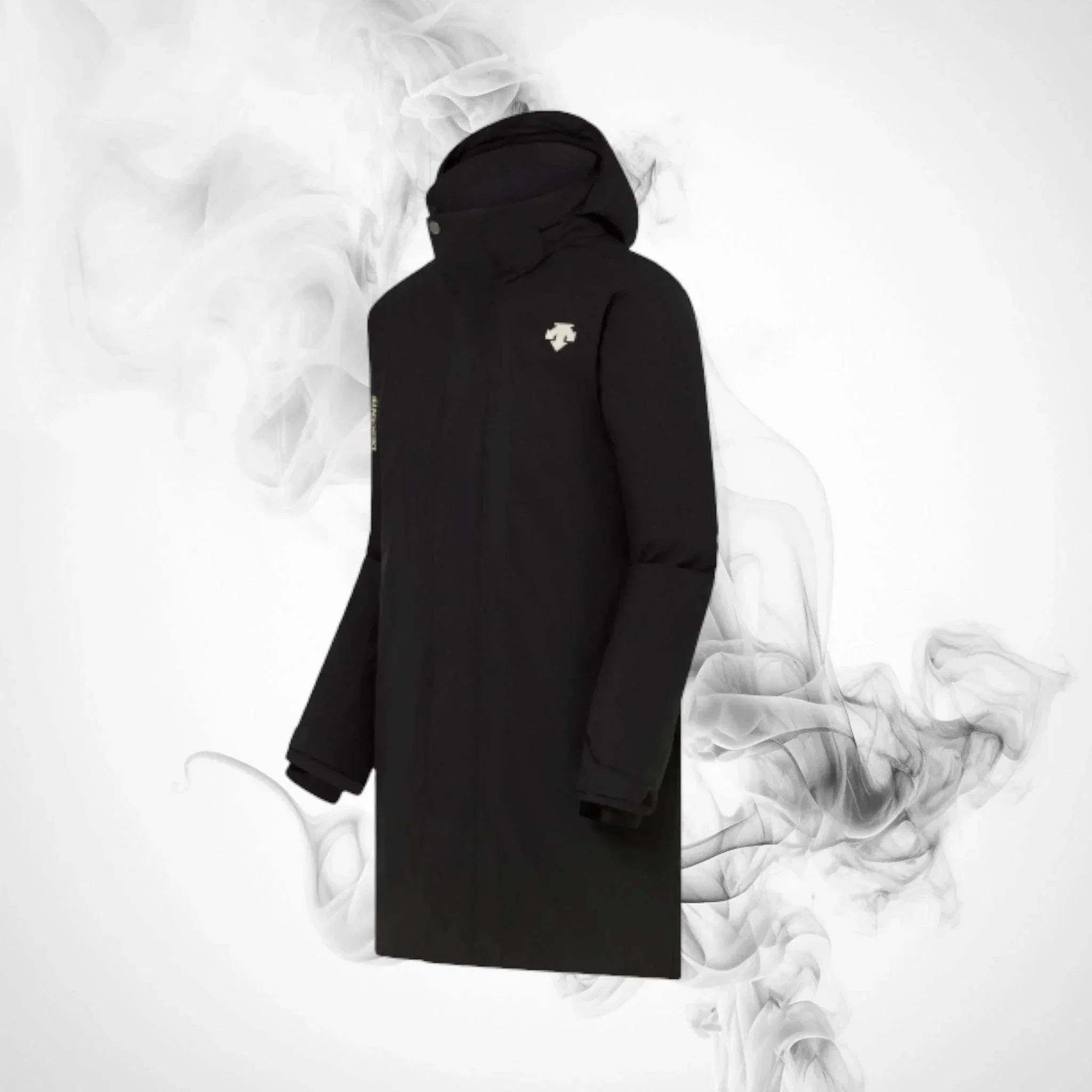 Ski Raincoat Descente Guston Men's Down Coat Black - 2023/24 - 54