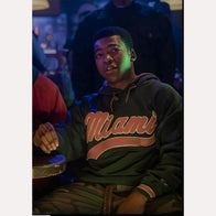 Power Book III Kanan Stark Miami Hoodie Jacket unisex front product view | Dash Racegear — Power Book III Miami Hoodie – Urban Style Must-Have