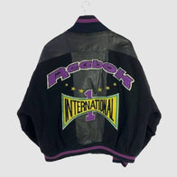 Power Book III Raising Kanan S04 Black Leather Bomber Jacket Bomber Jacket unisex detail view 3 | Dash Racegear — Black Leather Bomber Jacket Inspired by Raising Kanan Season 4