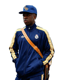 Real Madrid Adidas 2025/26 Track Jacket Jacket unisex detail view 6 | Dash Racegear — Adidas Real Madrid Navy Blue Track Jacket 2025/26 lightweight sporty style ideal for men and women on match days