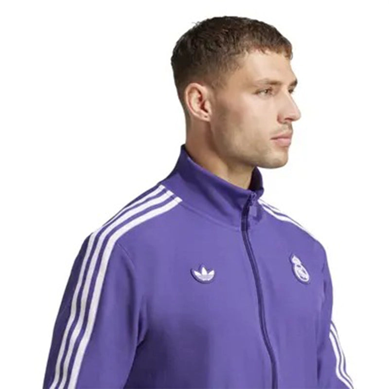 Adidas Real Madrid Terrace Icons Tracksuit Tracksuit unisex detail view 4 | Dash Racegear — Adidas Real Madrid Tracksuit – Iconic Terrace Collection