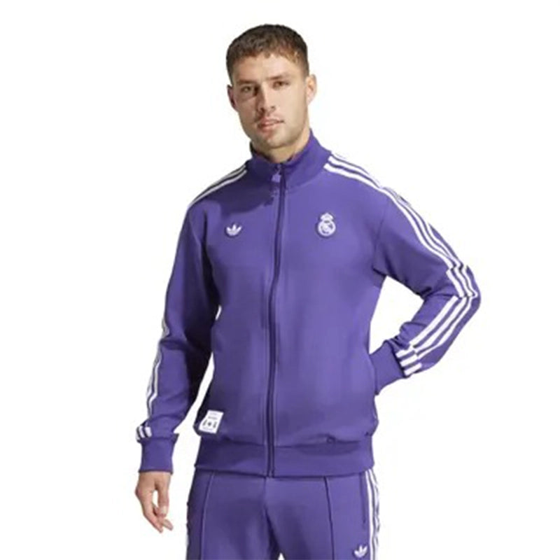 Adidas Real Madrid Terrace Icons Tracksuit Tracksuit unisex detail view 3 | Dash Racegear — Real Madrid Terrace Icons Tracksuit – Adidas Sportswear for Fans