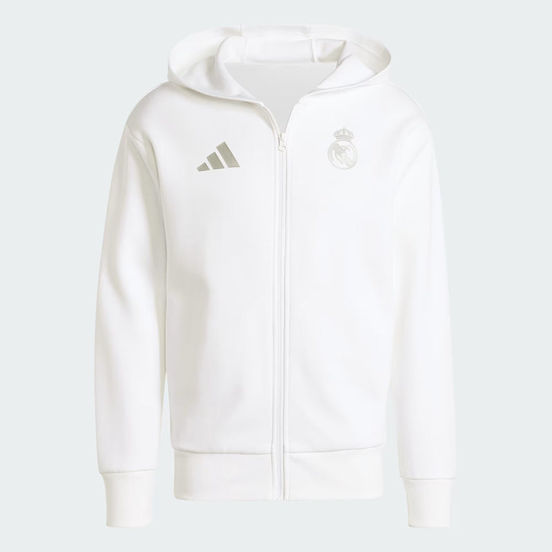 Real Madrid Anthem Jacket Jacket unisex detail view 3 | Dash Racegear — Real Madrid Anthem Jacket – A Perfect Blend of Fashion and Football Legacy
