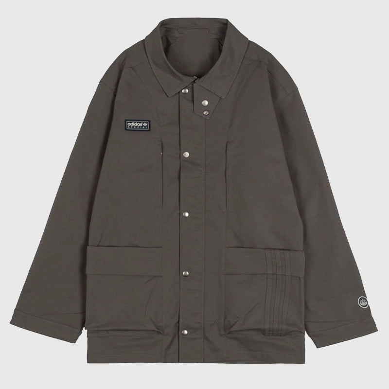 Adidas SPZL Merkland Jacket Jacket unisex front product view | Dash Racegear — Adidas SPZL Merkland Jacket – Sleek Everyday 2025 Streetwear Piece