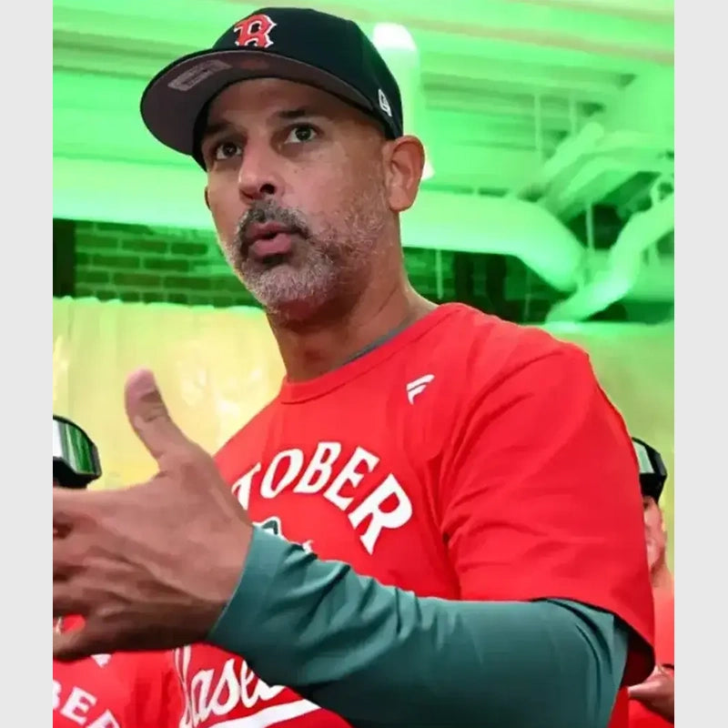 October Baseball Red Sox Shirt Shirt unisex front product view | Dash Racegear — Boston Red Sox October Baseball tee for game day outfits