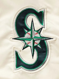 Seattle Mariners Starter The Captain II Full-Zip Jacket Jacket unisex detail view 5 | Dash Racegear — Seattle Mariners The Captain II Jacket by Starter